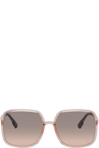 ssense dior sunglasses|Dior: Pink DiorSoStellaire1 Sunglasses .